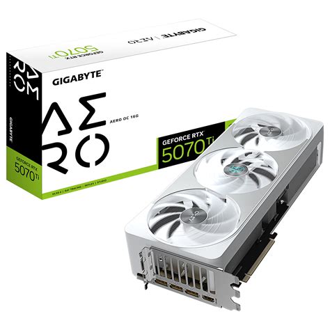 GIGABYTE nVidia GeForce RTX™ 5070Ti AERO OC - 16GB GDDR7 HDMIx1/DPx3